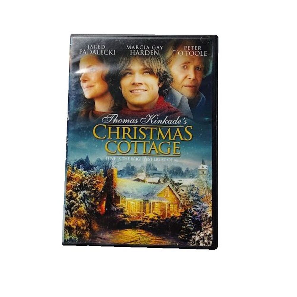 Thomas Kinkades Christmas Cottage Family Drama DVD Movie PG 2008 Jared Padalecki